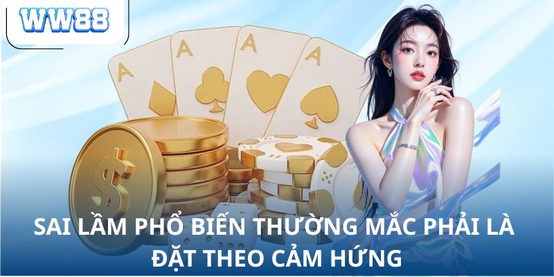Sai lầm phổ biến thường mắc phải là đặc theo cảm hứng